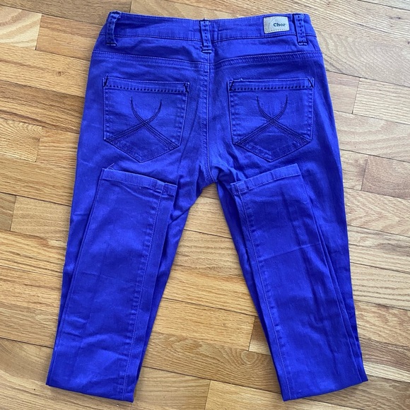Purple Chor skinny pants - Picture 2 of 4